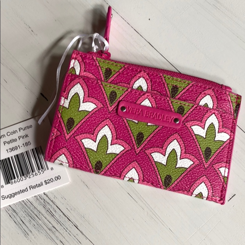NWT Vera Bradley Slim Coin Purse Wallet